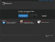 Tablet Screenshot of fichas.com